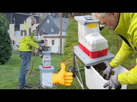 IKRA Elektro Gartenhäcksler  ILH 3000 A - Der beste Walzenhäcksler im Praxistest