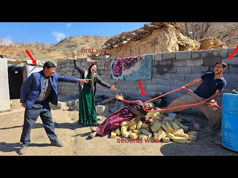 Love and Jealousy: Husband's Anger at Second Wife's Attacks on First Wife - Father's Reaction