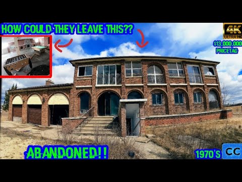 Verlassenes Traumanwesen im Wert von 13.000.000 $ (erbaut in den 1970er Jahren) EXP.82