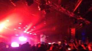 Tyler The Creator - Someone throws a burger on stage