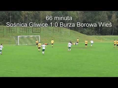 Sośnica Gliwice 1:2 Burza Borowa Wieś 26.09.2020r.