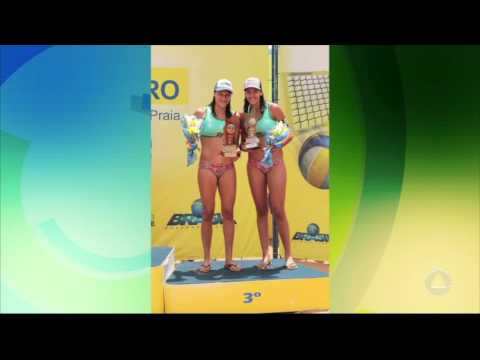 Dupla sergipana é bronze em etapa do Circuito Brasileiro de Vôlei de Praia - Atalaia Esporte