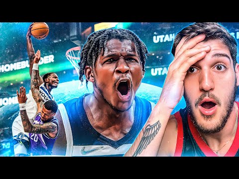 OS LANCES MAIS ASSUSTADORES DE ANTHONY EDWARDS NA NBA! (React)