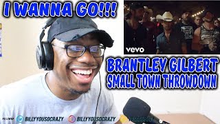 Brantley Gilbert - Small Town Throwdown ft Justin Moore, Thomas Rhett REACTION! I WANNA GO