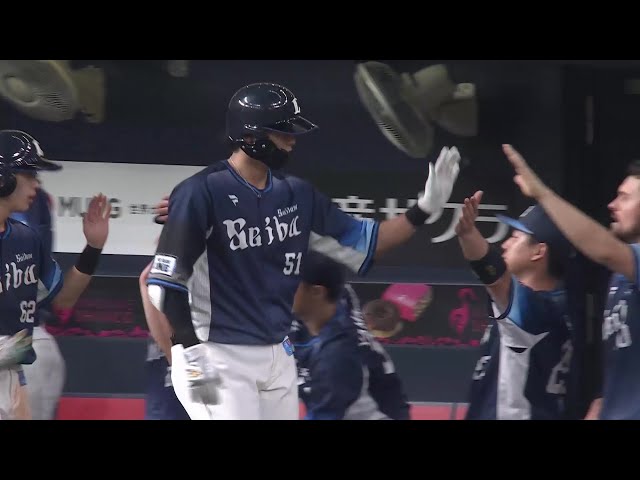 【9回表】最後まであきらめない!! ライオンズ・西川愛也 ライトへ今季第6号2ランホームランで点差を縮める!! 2025年7月30日 オリックス・バファローズ 対 埼玉西武ライオンズ