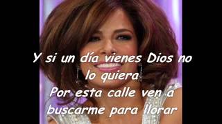 Gloria Trevi La Calle De La Amargura Letra