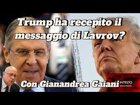 Trump ha recepito il messaggio di Lavrov? | Gianandrea Gaiani