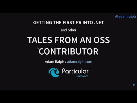 Getting the first PR into .NET and other tales from an OSS contributor