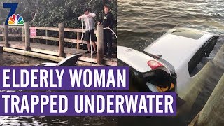 Elderly Woman Trapped in Car Underwater for Half a Day | What's Up