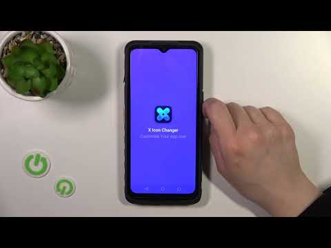 How to Change Icons Shape in Cat S53 - Use X Icon Changer App