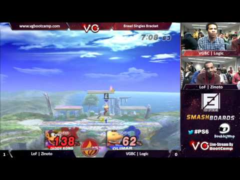 Phoenix Saga 6 - Zinoto (Diddy Kong) Vs. Logic (Olimar) - Winners Quarters - SSBB