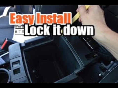 How to Install a Jeep Center Console Security Insert | Tuffy Products Step-by-Step
