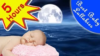 💕 5 HRS 💕Baby Lullaby-Songs Babies Lullabies- Baby Relax Music Baby Song To Send Babies Sleep ♥