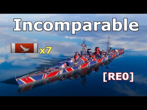 World of WarShips Incomparable - 7 Kills 360K Damage