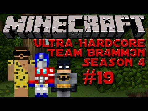 Let's Play Minecraft Ultra Hardcore S4E19 [Team Br4mm3n/Full-HD] - Melonen