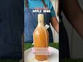 Homemade Apple Wine ! Only 3 basic ingredients needed for this recipe. Naturally Carbonated & fizzy