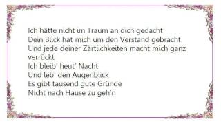 Helene Fischer - Tausend Gute Gründe Lyrics