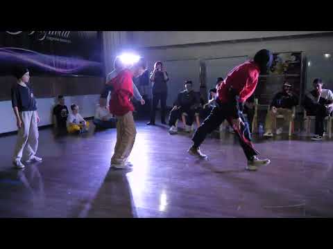 учитель и ученик bboy Yellow & Lazy Sam vs Mad Foot Clan - "ALL OPTION" break dance battle