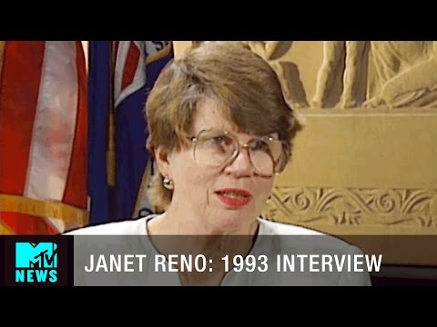 Janet Reno: 1993 Interview | MTV News