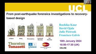 From post-earthquake forensics investigations to recovery-based design