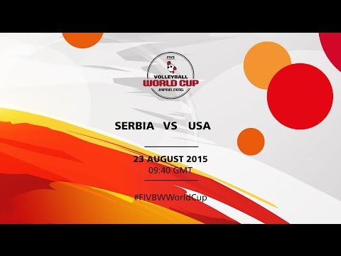 Serbia v USA - FIVB Volleyball Women's World Cup Japan 2015