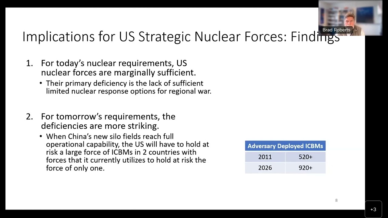 CGSR | China’s Emergence as a Second Nuclear Peer: Implications for US Nuclear Deterrence