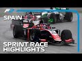 F2 Sprint Race Highlights | 2023 Spanish Grand Prix