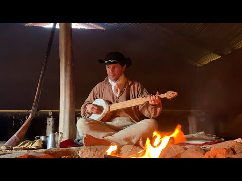 Clifton Hicks "Pretty Polly" & "East Virginia" Gourd Banjo in Cherokee House