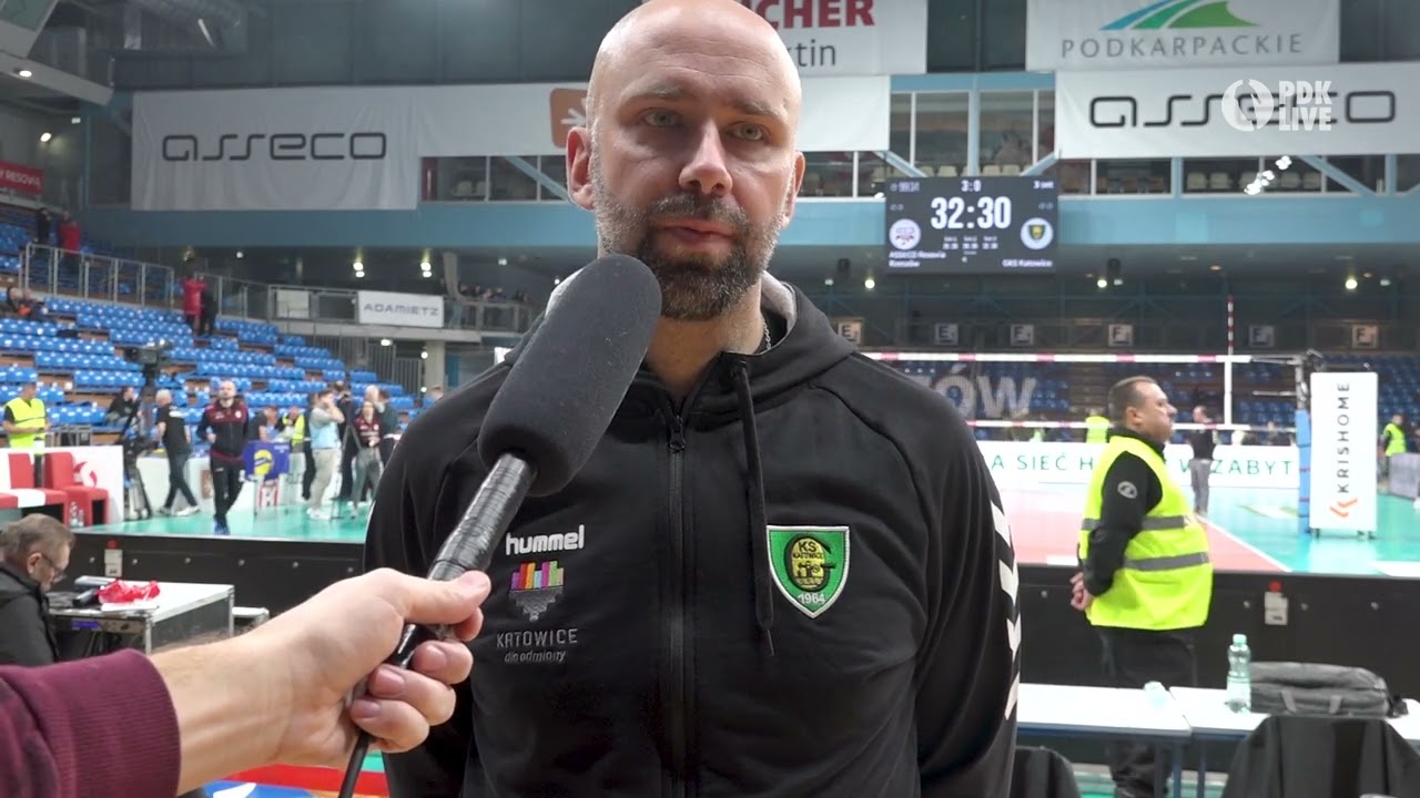 Grzegorz Słaby po meczu z Asseco Resovią: Nie jestem od oceniania sędziowania