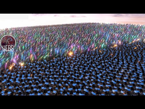 7.500 LASER KNIGHTS VS 4.000 SOUL TYRANTS | Ultimate Epic Battle Simulator