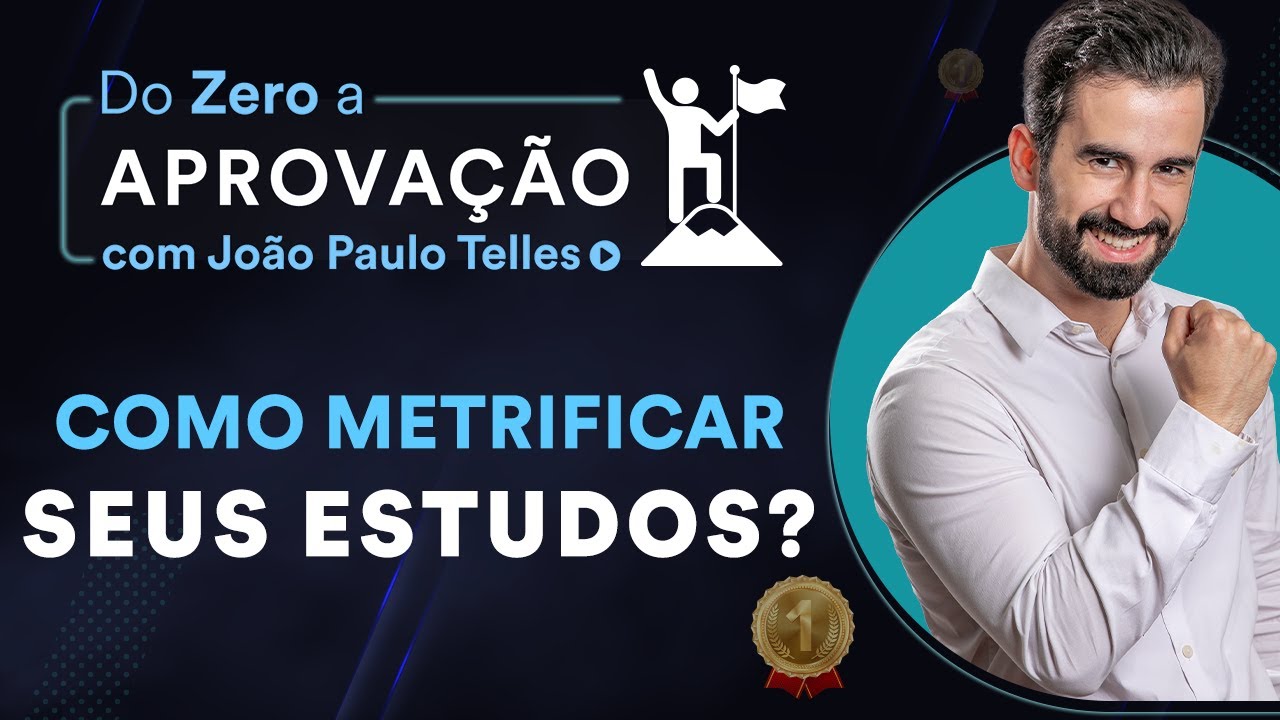 Como metrificar seus estudos? Do Zero à Aprovação na Residência Médica | Aula 3