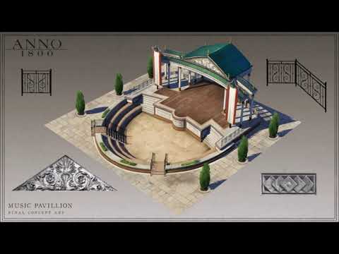 Music Pavilion Soundtrack Mix - Anno 1800