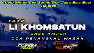 Download lagu DJ TRAP SHOLAWAT LI KHOMSATUN SYAHDU BASS AMPOH❗Rmx by Zainul 99 ft Pemuda Elite  mp3 Download lagu DJ TRAP SHOLAWAT LI KHOMSATUN SYAHDU BASS AMPOH❗Rmx by Zainul 99 ft Pemuda Elite  mp3
