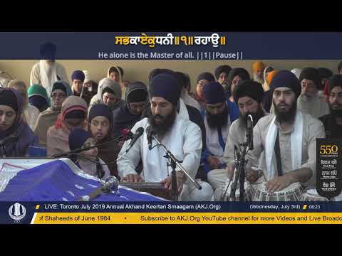 061 Toronto July 2019 Wednesday Morning - Bhai Taranjeet Singh Jee Leeds