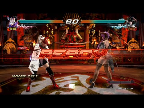 418_5 Kunimitsu Ryona vs Eliza - Tekken 7 ( Anakin x24 ) sin Grafica Dual