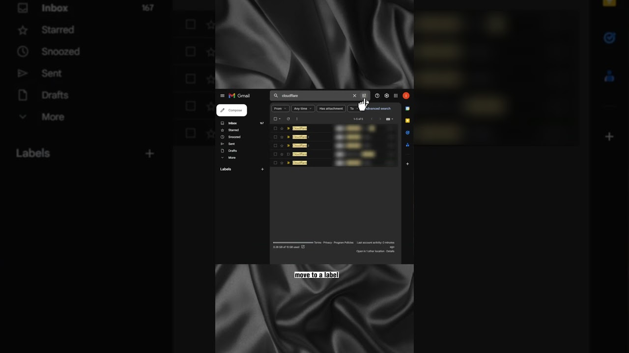 Organize Your Gmail Inbox Like a Pro - #shorts #shortsclip #techshorts #gmail