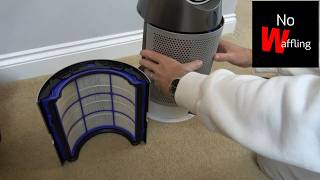 How to REPLACE ALL FILTERS on DYSON Pure Hot+Cool FAN HP04 and Reset Indicators - Beginners guide