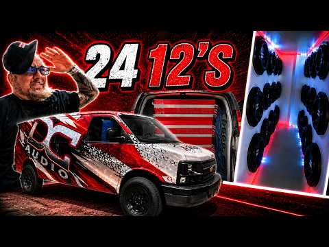 24 12" DC Subs + 80,000 Pitbull Watts = Enough Bass to Rip off Your Face! Gately Audio Show 2026
