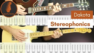 Dakota - Stereophonics (Guitar Cover &amp; Tab)
