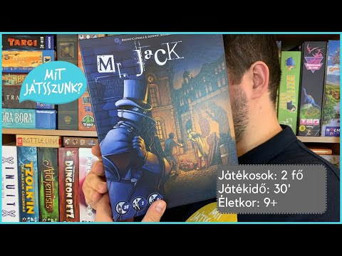 Mr. Jack Játékbemutató - Mit Játsszunk?