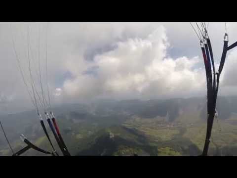 Paragliding in Transylvania - Rimetea with company