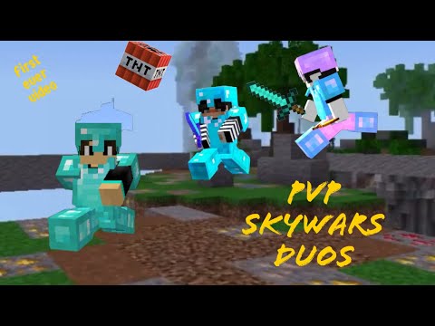 Insane PVP Skywars Duos with TNT Bros1386 - EPIC