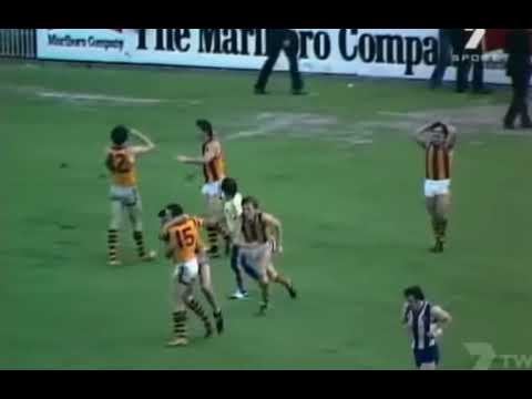 1978 VFL Grand Final Post Match celebrations and cup presentation