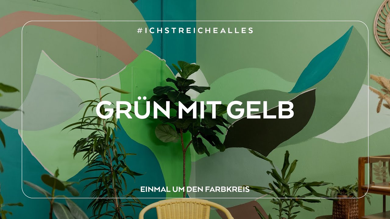 Grün mit Gelb