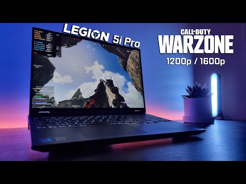 Legion 5i Pro | CoD Warzone | RTX 3070 Laptop + 12700h | 1200p & 1600p (Native / DLSS) + Fansound