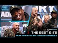 The best bits from the Tyson Fury vs Dillian Whyte Press Conference