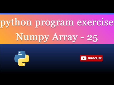 Numpy Array 25 Write A Numpy Program To Remove Specific Elements From A Numpy Array
