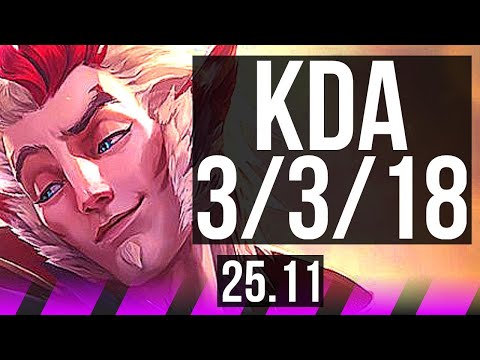 RAKAN & Kai'Sa vs SETT & Vel'Koz (SUP) | 3/3/18 | EUW Master | 25.11