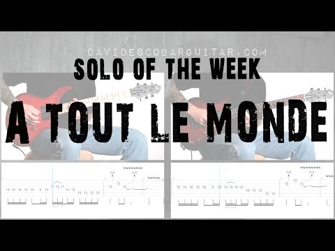 Solo Of The Week: 45 Megadeth - À Tout le Monde