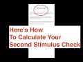 Here 039 s How To Calculate Your Second Stim